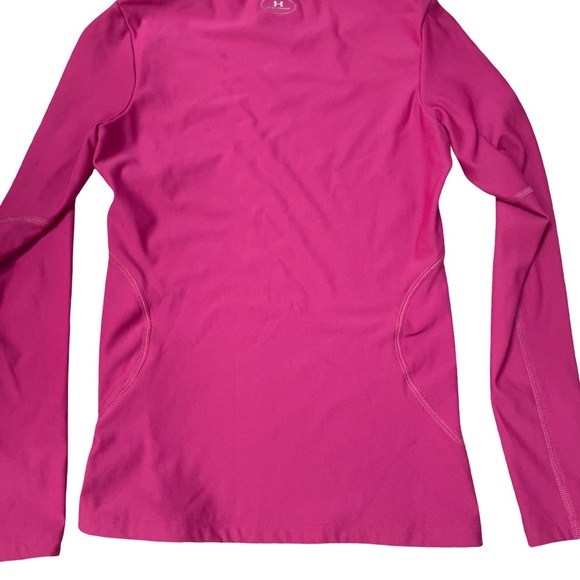 Under Armour ColdGear Fuchsia Long Sleeve Top – Women’s Small - Picture 2 of 2
